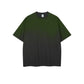 Unisex Washed Gradient Short Sleeve Hip Hop Loose Fit, Customizable Logo/Text/Image.