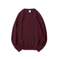 Solid Color Healthy Round Neck Sweater Men and Women Same Style 300g, Customizable Logo/Text/Image.
