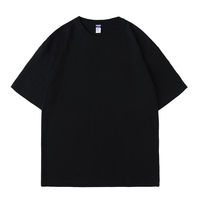 Heavy Drop Shoulder 240g Cotton T-Shirt, Customizable Logo/Text/Image.