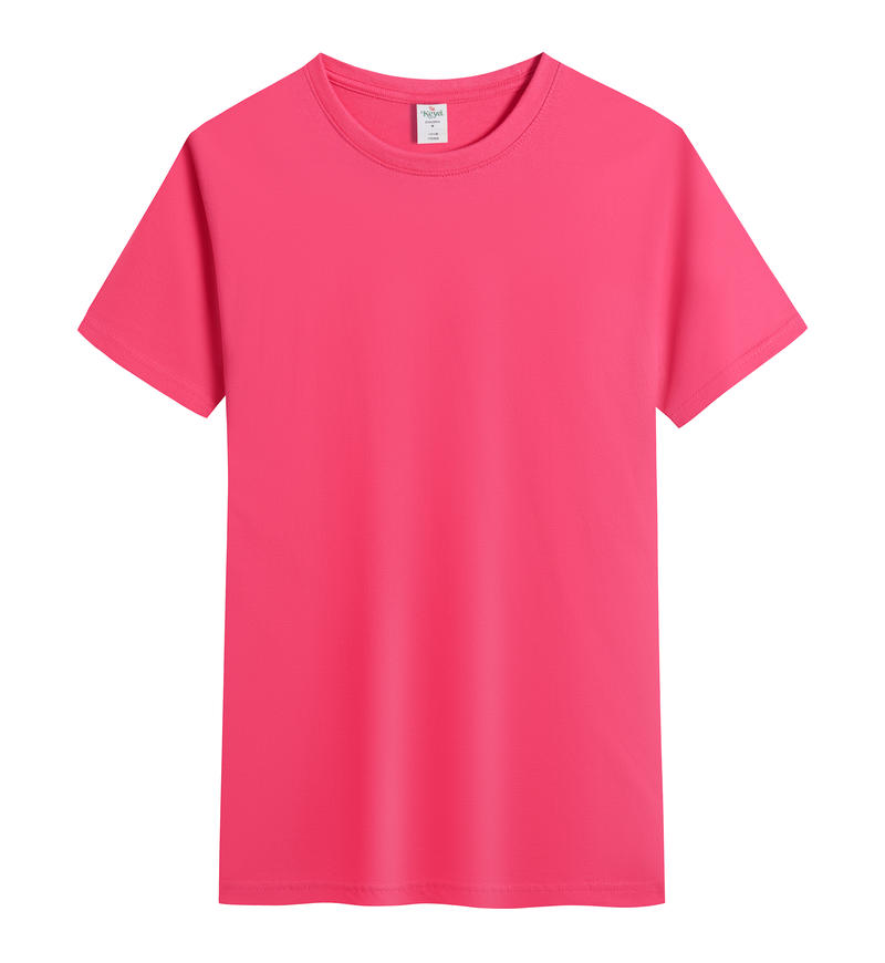 Women's Round Neck Cotton T-Shirt, Customizable Logo/Text/Image.