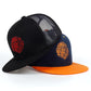 Half Mesh Hip Hop Hat, Customizable Logo/Text/Image.