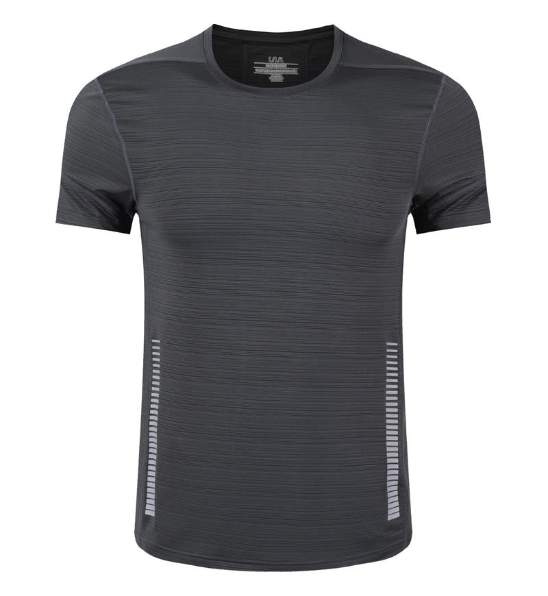 Crystal Silk Fashion Men's Short Sleeve T-Shirt, Customizable Logo/Text/Image.