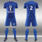 Custom Football Jersey Set, Customizable Logo/Text/Image.