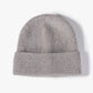 Autumn Winter Solid Color Warm Hat, Customizable Logo/Text/Image.