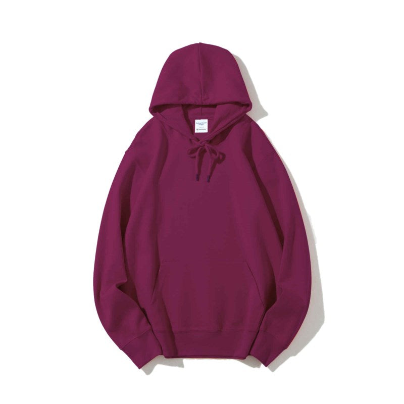 Solid Color Healthy Pullover Hooded Sweater 300g, Customizable Logo/Text/Image.