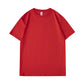 Dropped Shoulder Cotton Round Neck 200g Short Sleeve T-Shirt, Customizable Logo/Text/Image.