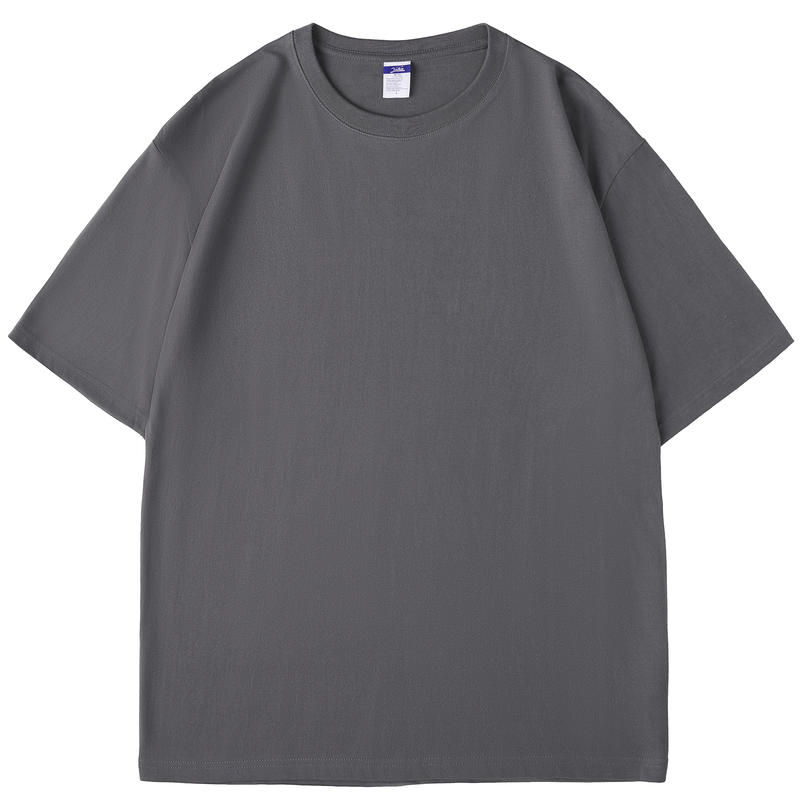 Heavy Drop Shoulder 240g Cotton T-Shirt, Customizable Logo/Text/Image.